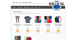 Desktop Screenshot of brooktextiles.com